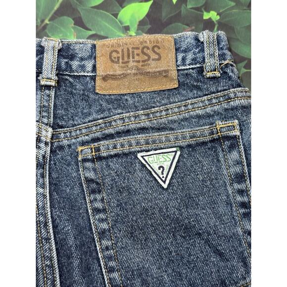 Guess Vintage Women’s Jeans Cotton straight Leg Blue Denim Size 31 - Picture 8 of 8